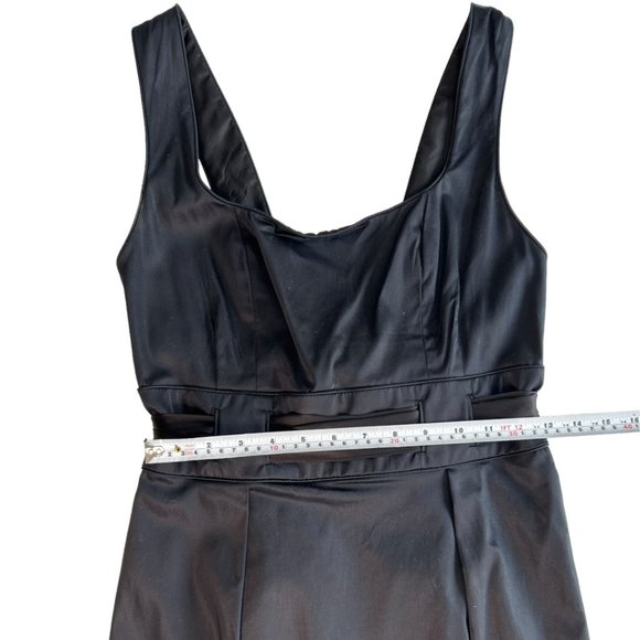 French Collection Black Sleveless Mini Dress - Picture 4 of 6